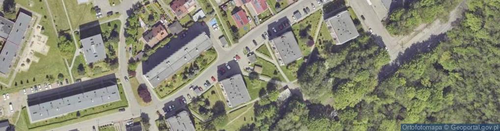 Zdjęcie satelitarne Allegro One Box, zielony automat