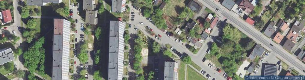 Zdjęcie satelitarne Allegro One Box, zielony automat