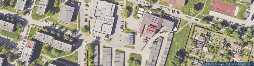 Zdjęcie satelitarne Allegro One Box, zielony automat