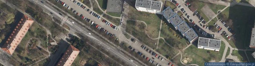Zdjęcie satelitarne Allegro One Box, zielony automat