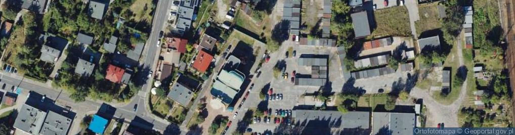 Zdjęcie satelitarne Allegro One Box, zielony automat