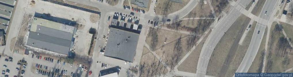 Zdjęcie satelitarne Allegro One Box, zielony automat