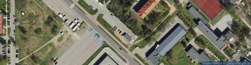 Zdjęcie satelitarne Allegro One Box, zielony automat