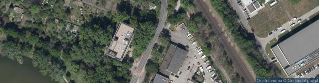 Zdjęcie satelitarne Allegro One Box, zielony automat