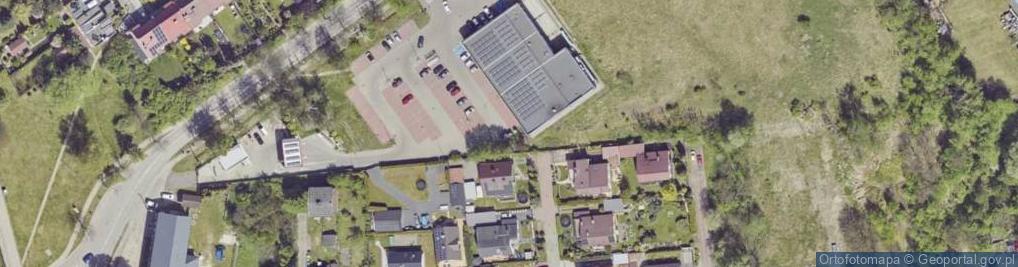 Zdjęcie satelitarne Allegro One Box, zielony automat