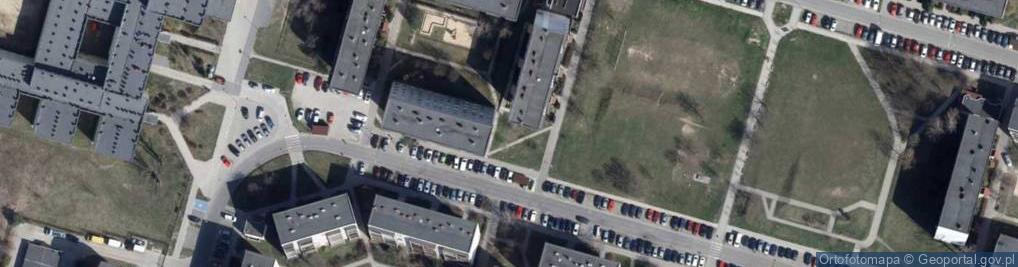 Zdjęcie satelitarne Allegro One Box, zielony automat