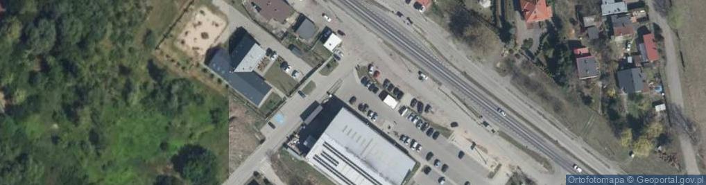 Zdjęcie satelitarne Allegro One Box, zielony automat