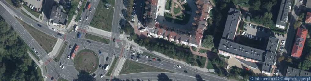 Zdjęcie satelitarne Allegro One Box, zielony automat