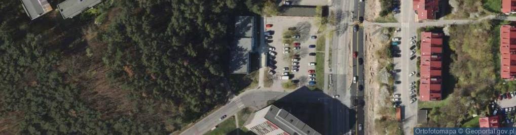Zdjęcie satelitarne Allegro One Box, zielony automat