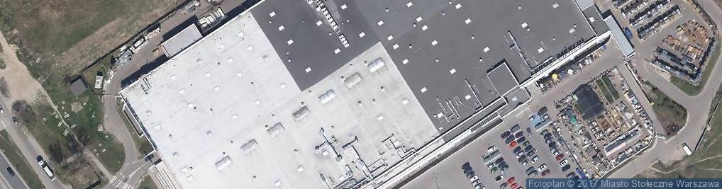 Zdjęcie satelitarne Allegro One Punkt, Auchan