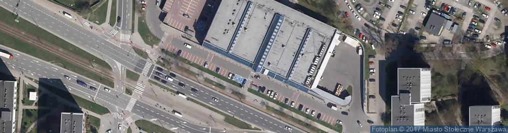 Zdjęcie satelitarne Allegro One Punkt, Auchan