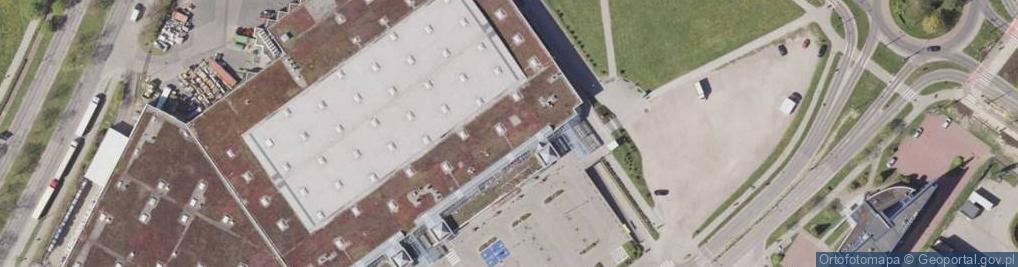 Zdjęcie satelitarne Allegro One Punkt, Auchan