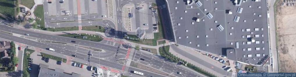 Zdjęcie satelitarne Allegro One Punkt, Auchan