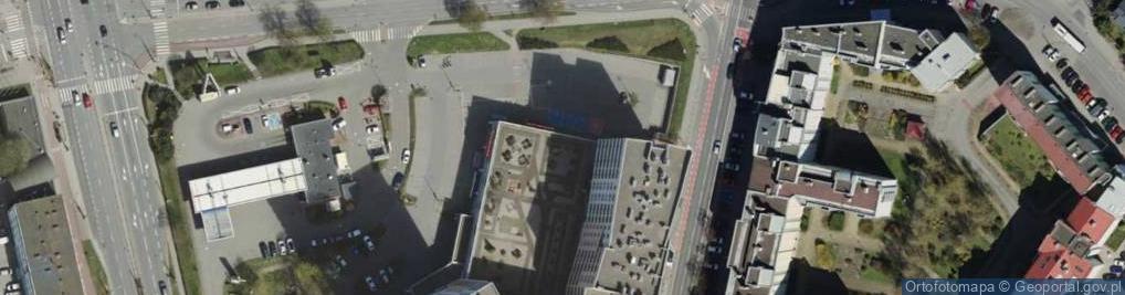 Zdjęcie satelitarne Allegro One Punkt, Auchan