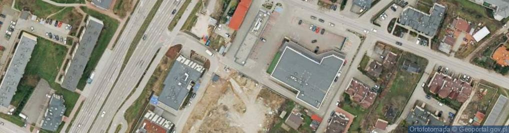 Zdjęcie satelitarne Allegro One Punkt, Kolporter