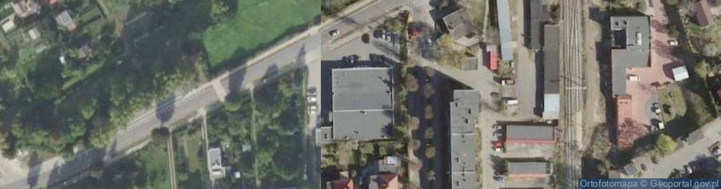 Zdjęcie satelitarne Allegro One Punkt, Kolporter
