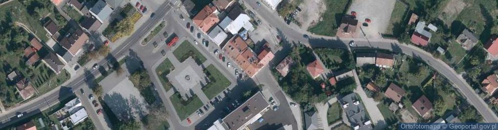 Zdjęcie satelitarne Allegro One Punkt, Kolporter