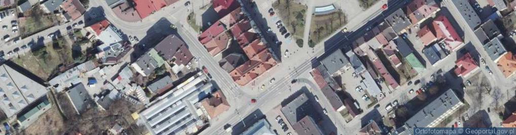 Zdjęcie satelitarne Punkt Sprzedaży Allianz Dębica