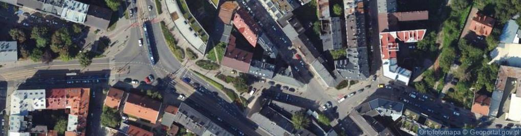 Zdjęcie satelitarne Punkt Sprzedaży Allianz Kraków