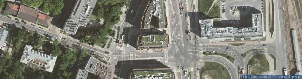 Zdjęcie satelitarne Punkt Sprzedaży Allianz Kraków