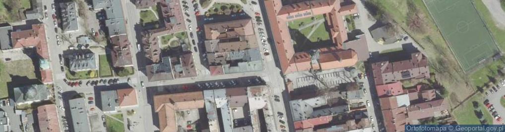Zdjęcie satelitarne Punkt Sprzedaży Allianz Nowy Sącz