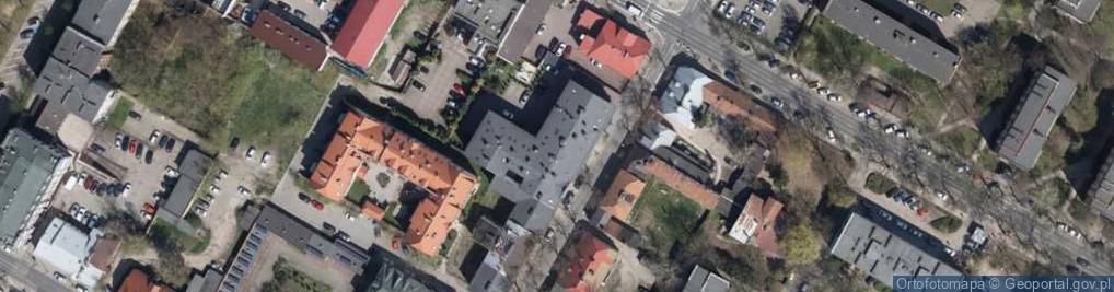 Zdjęcie satelitarne Punkt Sprzedaży Allianz Płock
