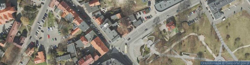 Zdjęcie satelitarne Punkt Sprzedaży Allianz Zielona Góra