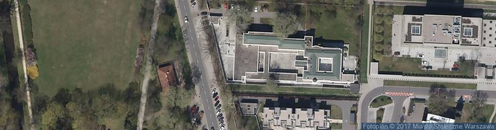 Zdjęcie satelitarne Ambasada Hiszpanii