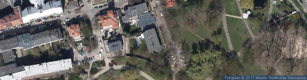 Zdjęcie satelitarne Ambasada Luksemburga