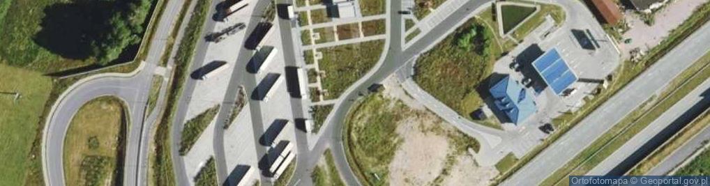 Zdjęcie satelitarne Amic Energy - Stacja paliw