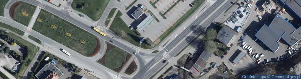 Zdjęcie satelitarne Amic Energy - Stacja paliw