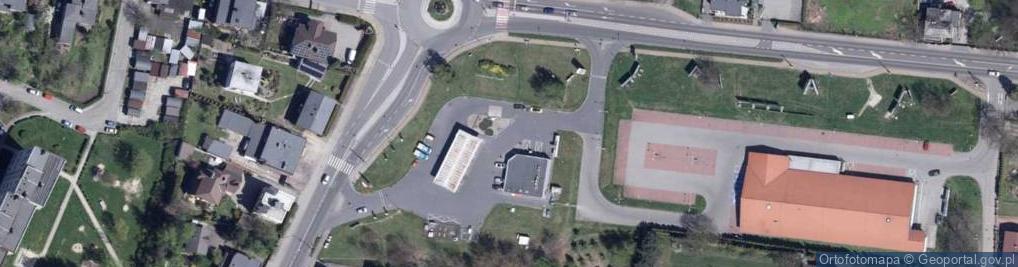 Zdjęcie satelitarne Amic Energy - Stacja paliw