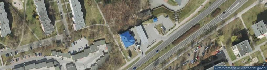 Zdjęcie satelitarne Amic Energy - Stacja paliw