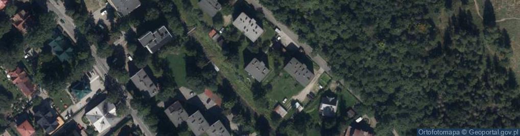 Zdjęcie satelitarne Apartament Bystry