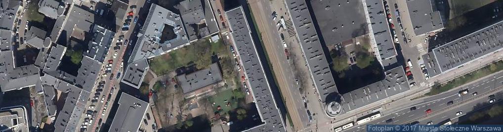Zdjęcie satelitarne Apartament HostingWarsaw - Rozkosz Czereśni