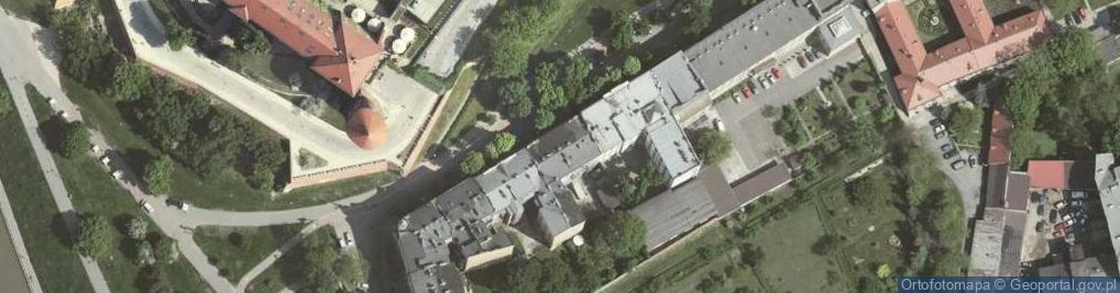 Zdjęcie satelitarne Apartament pod Wawelem