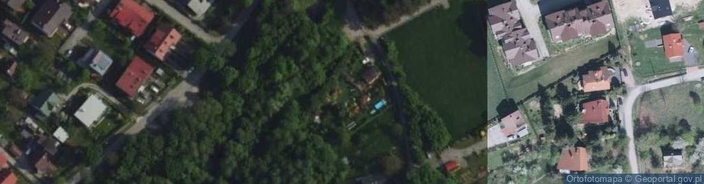 Zdjęcie satelitarne Apartament Ustronny