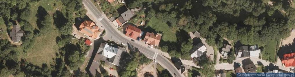 Zdjęcie satelitarne Apartamenty Zielony Domek