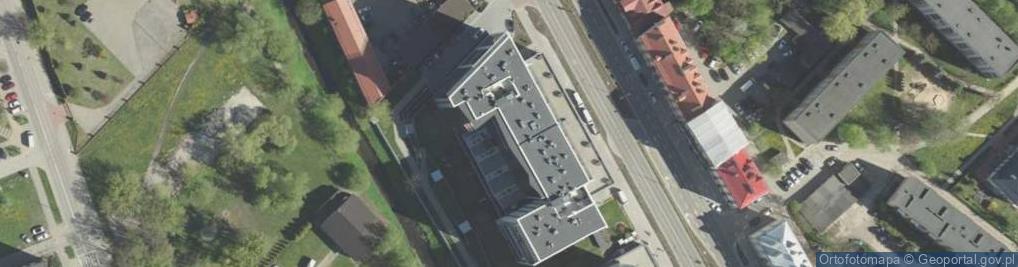 Zdjęcie satelitarne D Apartamenty Centrum Jurowiecka