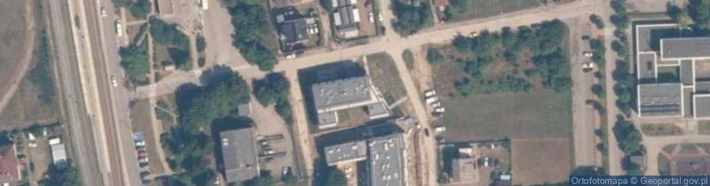 Zdjęcie satelitarne Kaszubi i Górale