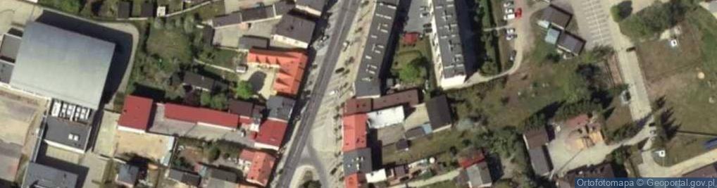 Zdjęcie satelitarne Noclegi Lidzbark Apartament Całoroczny u Grzegorza