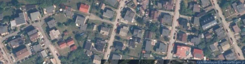 Zdjęcie satelitarne Pokoje, apartamenty i domki MACIEJ