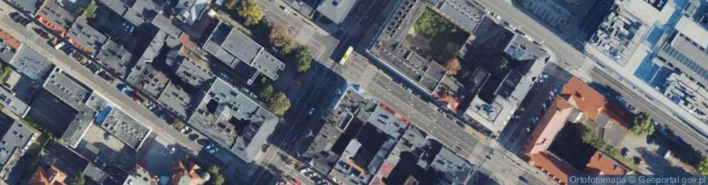 Zdjęcie satelitarne Studio Apartament Centrum Katowice