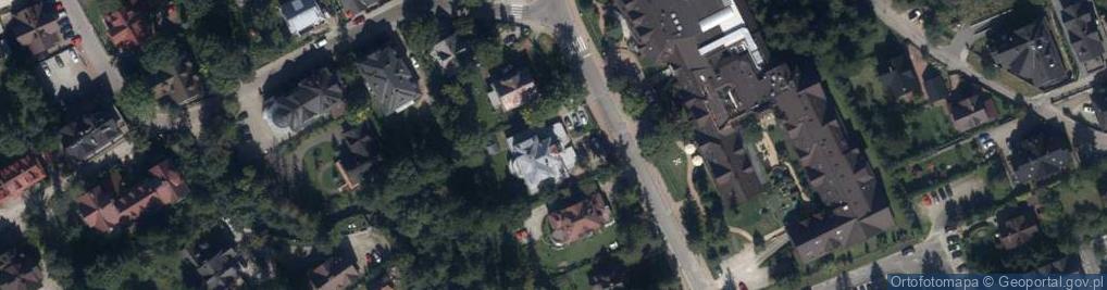 Zdjęcie satelitarne Willa Astoria Dom Pracy Twórczej