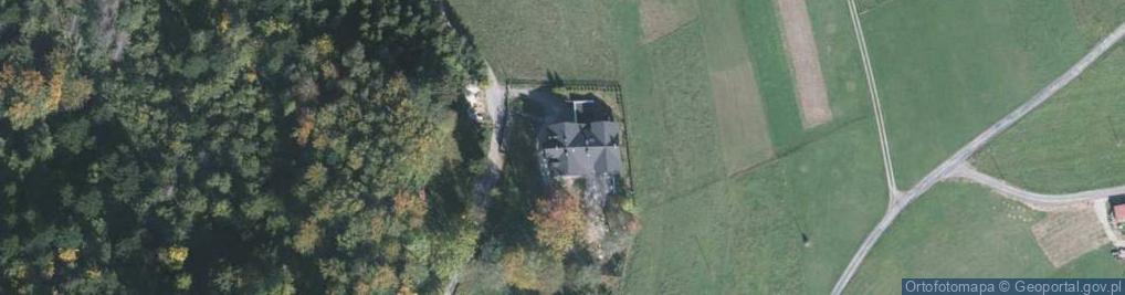 Zdjęcie satelitarne Willasfinks. Dom w górach - Wisła
