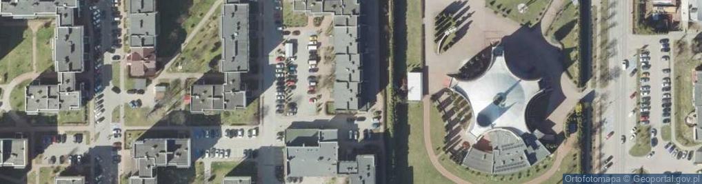 Zdjęcie satelitarne Apteka Melisa Koło Kościoła