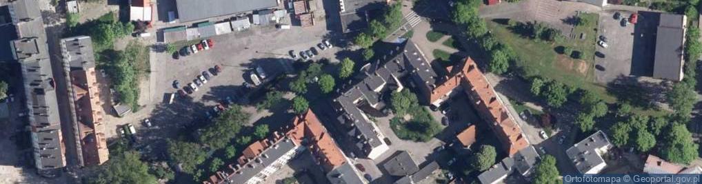 Zdjęcie satelitarne Apteka Piastowska