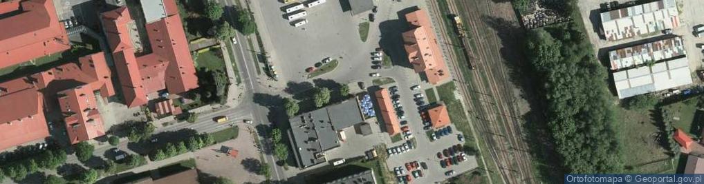 Zdjęcie satelitarne Apteka Pod Kasztanami