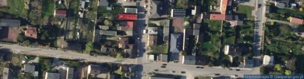 Zdjęcie satelitarne Apteka Św. Stanisława - Jeżów