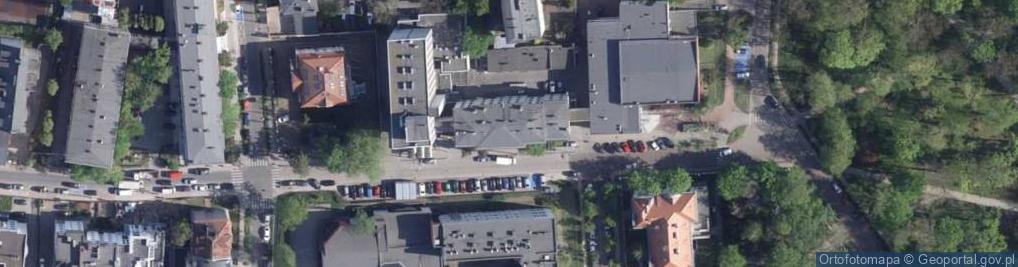 Zdjęcie satelitarne Apteka Szpitalna III Wojewódzkiego Szpitala Zespolonego Im. Ludwika Rydygiera W Toruniu
